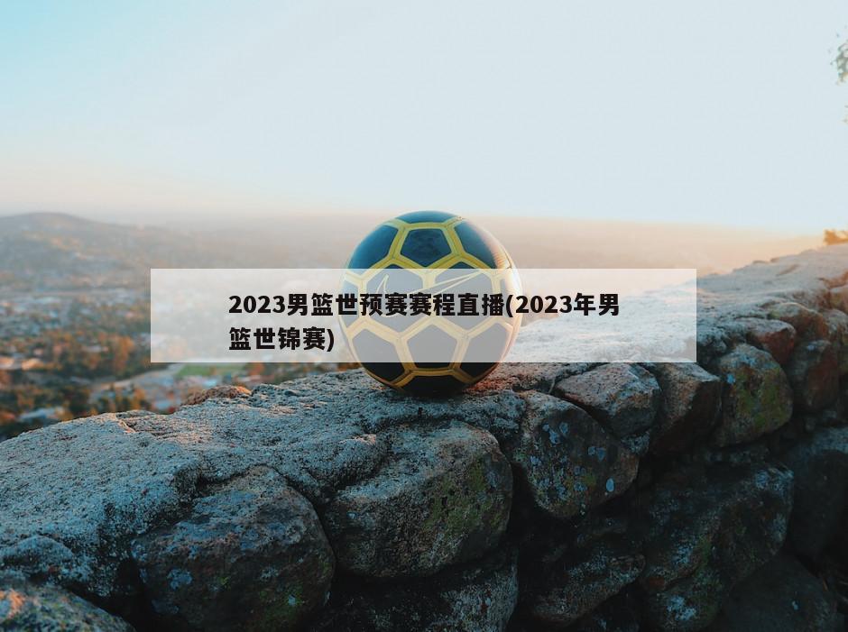 2023男篮世预赛赛程直播(2023年男篮世锦赛)