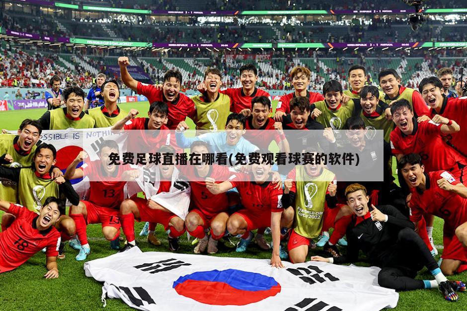 免费足球直播在哪看(免费观看球赛的软件)