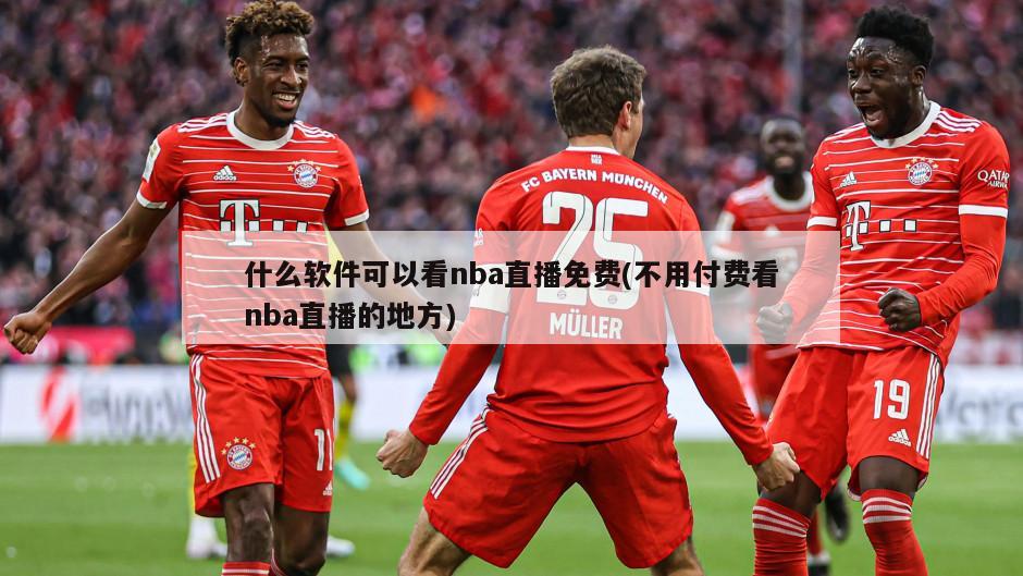 什么软件可以看nba直播免费(不用付费看nba直播的地方)