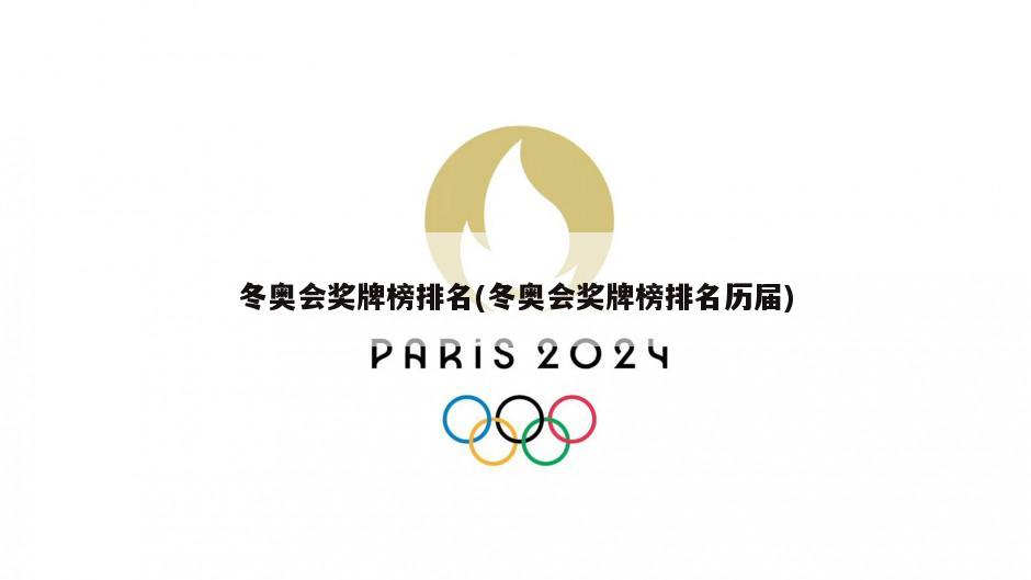 冬奥会奖牌榜排名(冬奥会奖牌榜排名历届)